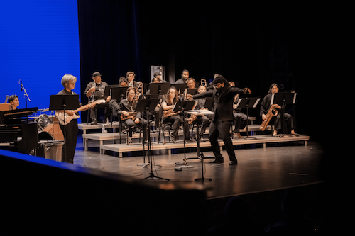 student orchestra playing